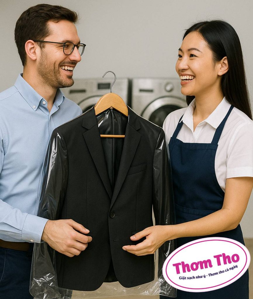 giặt áo vest tại bình thạnh