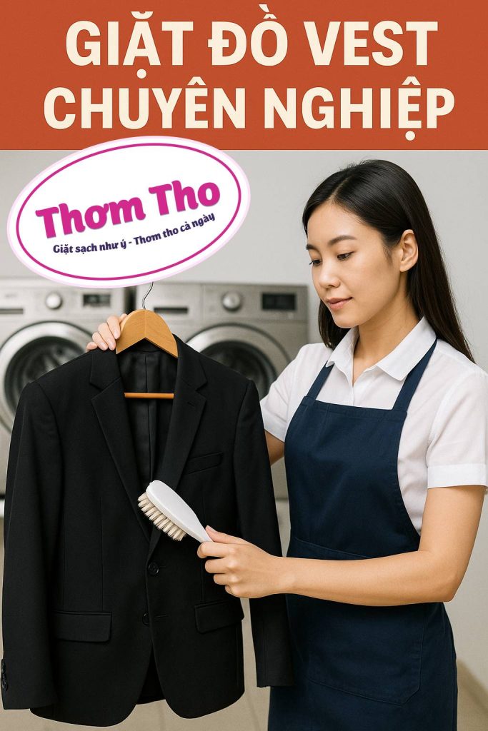 giặt áo vest
